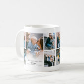 写真モダンコラージュ父の日 コーヒーマグカップ (正面左)