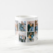 写真モダンコラージュ父の日 コーヒーマグカップ (中央)