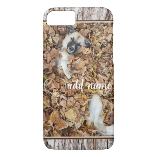 写真モダンコラージュ犬のペットおもしろい Case-Mate iPhoneケース (裏面)