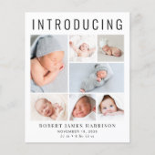 写真モダンコラージュ生誕発表 (正面)