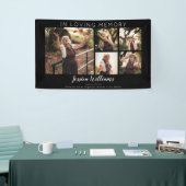 写真モダンコラージュ記念バナー5 横断幕 (トレードショー)