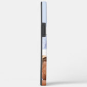 写真モダンコラージュ黒イニシャルモノグラム Case-Mate iPhoneケース (裏面 / 右)