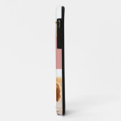 写真モダンコラージュ黒イニシャルモノグラム Case-Mate iPhoneケース (裏面/左)