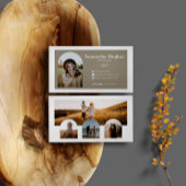 写真モダンコラージュ5アーチ写真撮影者 名刺