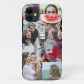 写真モダンコラージュ6画像iPhoneケース Case-Mate iPhoneケース (裏面)