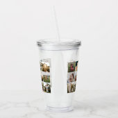 写真モダンコラージュ アクリルタンブラー (左)