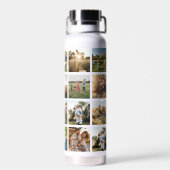 写真モダンコラージュ ウォーターボトル (背面)