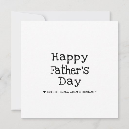 写真モダンコラージュ |ダディ最高のー・エバー (裏面)