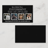 写真モダンコラージュ |フォトグラファーの名刺 名刺 (正面/裏面)