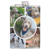 写真モダンコラージュ フラスク (正面)