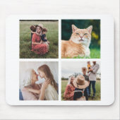 写真モダンコラージュ マウスパッド (正面)