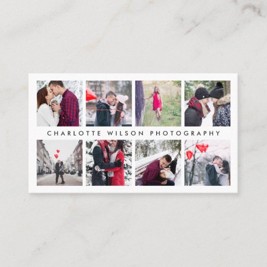 写真モダンコラージュ |写真家 名刺 (正面)