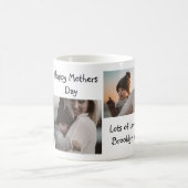 写真モダンコラージュ | Happy Mothers Day コーヒーマグカップ (中央)