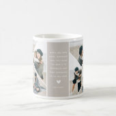 写真モダンコラージュ「MOM最高の Ever」 コーヒーマグカップ (中央)