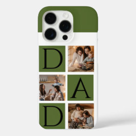 写真モダンコラージュiPhoneケース – "Daddy" iPhone 16 Proケース