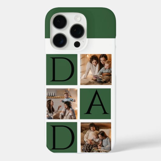 写真モダンコラージュiPhoneケース – "Daddy" Case-Mate iPhoneケース (裏面)
