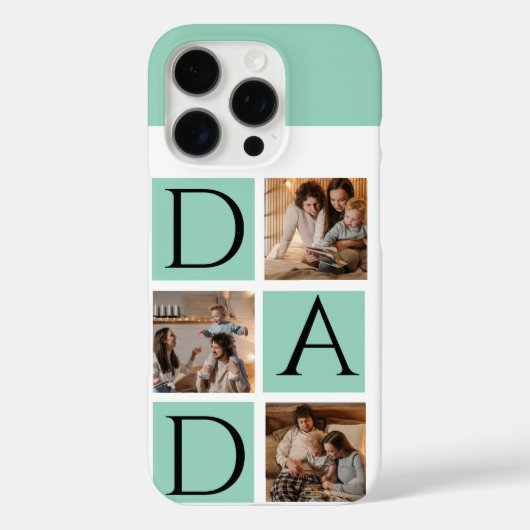 写真モダンコラージュiPhoneケース – "Daddy" Case-Mate iPhoneケース (裏面)