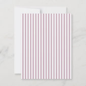 写真モダンゴッドマザー提案招待状 招待状 (裏面)