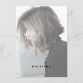 写真モダンサロンサーシンプルビスのメニュー価格表 メニュー (正面)