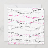 写真モダンサークルのメッセージが大好き シーズンカード (裏面)