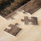 写真モダンシンプルパーソナライズされたギフト愛カップル ジグソーパズル (側面)