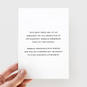 写真モダンスタイリッシュの卒業 案内状