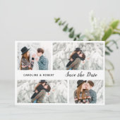 写真モダンスタイリッシュは休日を保存 シーズンカード (スタンド正面)