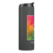 写真モダンスタイリッシュまたはロシンプルゴのテンプレート最高の タンブラー (回転左)