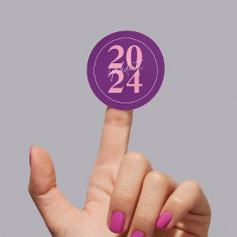 写真モダンスタイリッシュ卒業封筒用シール ラウンドシール