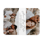 写真モダンタイポグラフィ図 マグネット (横)