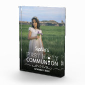 写真モダンタイポグラフィ第一聖餐式 フォトブロック (右)