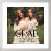 写真モダンダブル大学院 箔ポスター (正面)