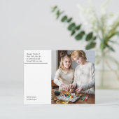 写真モダンハッピーイースター ポストカード (スタンド正面)