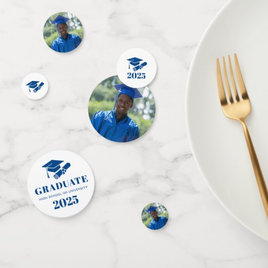 写真モダンパーソナライズされたの卒業 コンフェッティ (グループ)