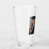 写真モダンパーソナライズされたの卒業 タンブラーグラス (右)