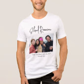 写真モダンパーソナライズされた学校懇親会 トライブレンドTシャツ (正面)