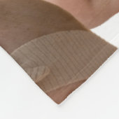 写真モダンパーソナライズされた顔カスタム写真おもしろい フリースブランケット (角)