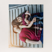 写真モダンパーソナライズされた ジグソーパズル (縦)