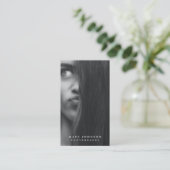 写真モダンフルフォトグスタイリッシュレイ 名刺 (スタンド正面)