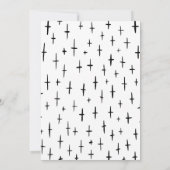 写真モダンフレーム日付の保存 セーブザデート (裏面)