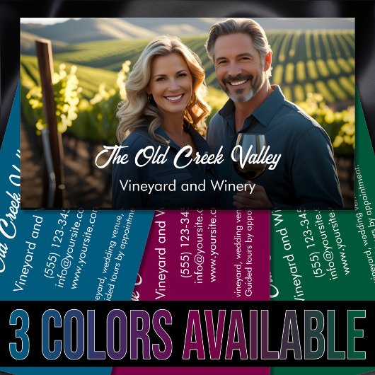 写真モダンブドウ園ワイナリー 名刺