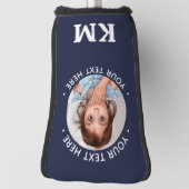 写真モダンプカスタマイズローファーSporty Monogram ゴルフヘッドカバー (回転90)