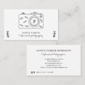 写真モダンプロフェッショナル写真家 名刺 (正面/裏面)