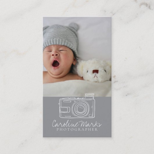 写真モダンプロフェッショナル 名刺 (正面)