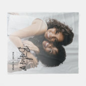 写真モダンベスティーズ最高のフレンズフリースブランケット フリースブランケット (正面(横))