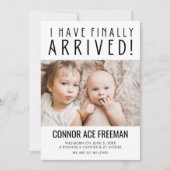 写真モダンベビー誕生発表 (正面)