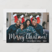 写真モダンホリデーカード シーズンカード (正面)