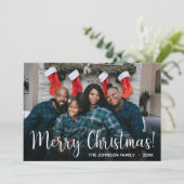 写真モダンホリデーカード シーズンカード (スタンド正面)