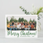 写真モダンホリデーカード シーズンカード (スタンド正面)