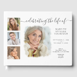 写真モダンミニマルコラージュ記念 ゲストブック